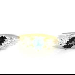 Antique Victorian 14k Gold GIA 1.27ct Cushion Sapphire Diamond Ring: Antique Victorian 14k Gold GIA 1.27ct Cushion Sapphire Diamond Ring This exquisite Antique Victorian ring features a stunning 1.27 ct natural cushion-cut sapphire with a rich blue hue, elegantly compl
