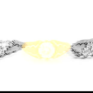 Victorian 15k Yellow Gold Diamond Black Enamel Solitaire Ring 0.54ctw: Victorian 15k Yellow Gold Diamond Black Enamel Solitaire Ring 0.54ctw This exquisite Antique Victorian solitaire ring is crafted from 15k yellow gold and features a stunning 0.54ctw natural diamond se