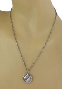 Georg Jensen Vintage Horse Pendant Necklace Sterling Silver 24 Inch Chain: Georg Jensen Vintage Horse Pendant Necklace Sterling Silver 24 Inch Chain This exquisite Georg Jensen vintage horse pendant necklace is a stunning piece of jewelry crafted from .925 sterling silver. T