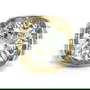 GIA Certified 7.77 Ct Diamond Ring in Platinum 18K Yellow Gold