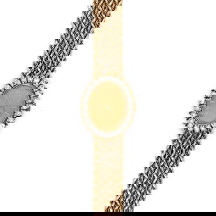 BOUCHERON 18K Yellow Gold Ladies Watch with 24 Diamonds 1.60 Ct: BOUCHERON 18K Yellow Gold Ladies Watch with 24 Diamonds 1.60 Ct This exquisite Boucheron ladies dress watch is crafted from 18K yellow gold and features a stunning array of 24 diamonds, totaling appro