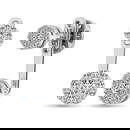 Diamond 1/2.Tw. Fashion Earrings in 10K White Gold