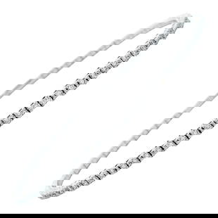 1.48ct Diamond Tennis Bangle Bracelet 14k White Gold 7in 2024: 1.48ct Diamond Tennis Bangle Bracelet 14k White Gold 7in 2024 Discover this exquisite 1.48ct Diamond Flexible Tennis Bangle Bracelet, crafted in 14k white gold. This contemporary piece features 93 rou