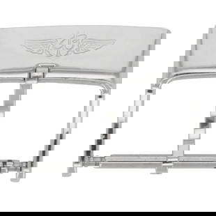 Breitling A18BA.1 Luxury 18mm Stainless Steel Watch Tang Buckle: Breitling A18BA.1 Luxury 18mm Stainless Steel Watch Tang Buckle Discover the elegance of the Breitling A18BA.1 Tang Buckle. This luxury watch accessory features a durable 18 mm stainless steel buckle
