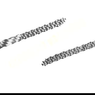Omega Stainless Steel 20 x 16mm Luxury Watch Band Bracelet: Omega Stainless Steel 20 x 16mm Luxury Watch Band Bracelet Discover the elegance of this Omega Stainless Steel Watch Band Bracelet, designed to enhance your wristwatch experience. This luxurious silve