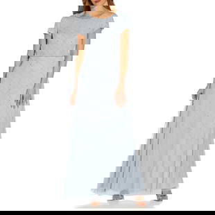Adrianna Papell Beaded Blouson Gown 61" Glacier Blue Women's Size 8: Adrianna Papell Beaded Blouson Gown 61" Glacier Blue Women's Size 8 Elevate your evening look with this Adrianna Papell Women's Beaded Blouson Long Gown in Glacier Blue. This beautiful gown features a