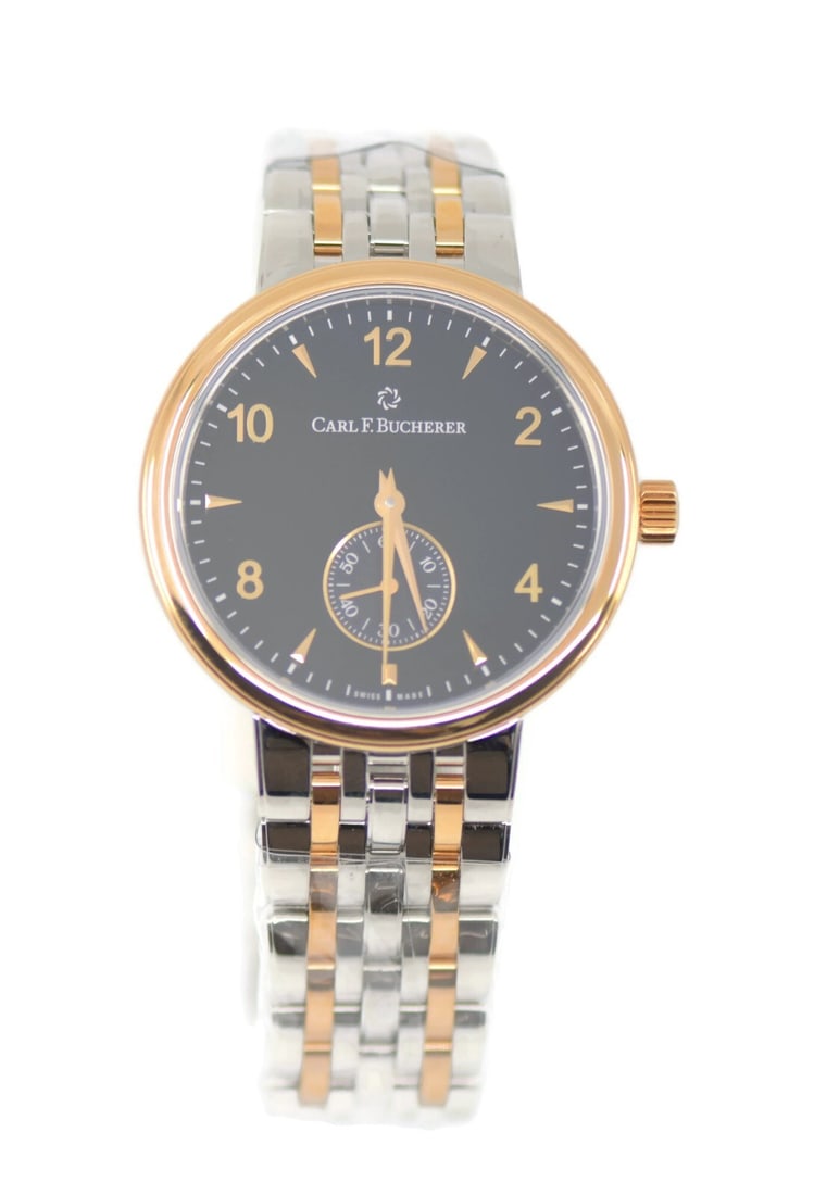 Carl F. Bucherer Adamavi 18K Stainless Steel Watch Ref 10316.07: Carl F. Bucherer Adamavi 18K Stainless Steel Watch Ref 10316.07 Presenting the Carl F. Bucherer Adamavi wristwatch, a fine blend of elegance and precision. This pre-owned timepiece features a striking