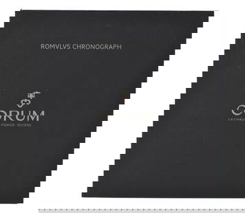 Corum Romvlvs Chronograph Manual Booklet for Collectors: Corum Romvlvs Chronograph Manual Booklet for Collectors This Corum Romvlvs Chronograph Booklet Manual is a must-have for collectors and enthusiasts alike. Featuring a manual type, this booklet is an e