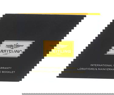 Breitling International Warranty Booklet Manual for Timepieces: Breitling International Warranty Booklet Manual for Timepieces This Breitling International Warranty Booklet Manual is an essential guide for your timepiece. It provides important information regardin