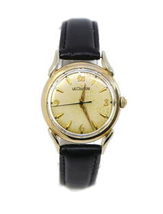 Jaeger-LeCoultre Vintage 10K Gold Filled Mechanical Wristwatch 33mm Authentic: Jaeger-LeCoultre Vintage 10K Gold Filled Mechanical Wristwatch 33mm Authentic This vintage Jaeger-LeCoultre wristwatch is a stunning example of classic watchmaking. Featuring a mechanical (manual) mov