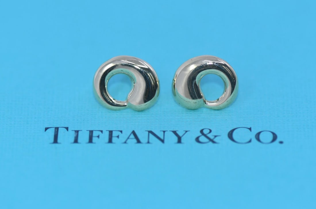 Eternal Circle Tiffany Round Earrings Tiffany Elsa Peretti