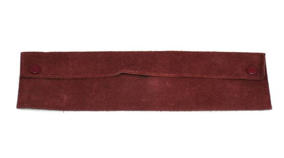 Patek Philippe Red Fabric Travel Watch Pouch 9x2 Inches Authentic: Patek Philippe Red Fabric Travel Watch Pouch 9x2 Inches Authentic This stylish travel pouch from Patek Philippe is designed to securely hold your watch while on the go. Made from durable fabric in a v