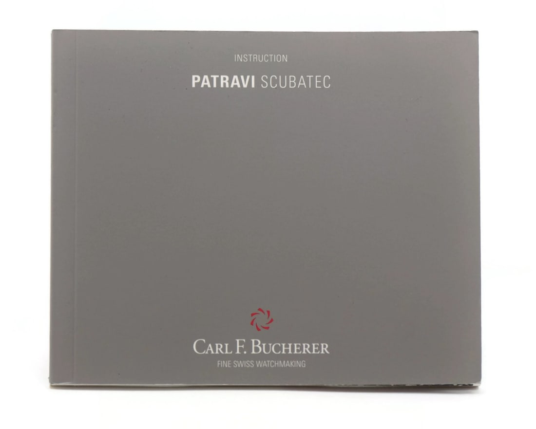 Carl F Bucherer Patravi Scubatec Watch Manual Guide: Carl F Bucherer Patravi Scubatec Watch Manual Guide Explore the Carl F Bucherer Patravi Scubatec Booklet Manual, an essential guide for the esteemed Patravi Scubatec timepiece. This pre-owned manual p