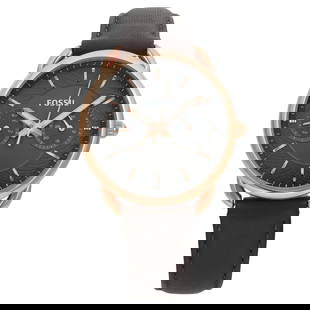 Fossil Tailor Quartz Watch 35mm Rose Gold Gray Dial Ladies ES3913: Fossil Tailor Quartz Watch 35mm Rose Gold Gray Dial Ladies ES3913 Introducing the Fossil Tailor ladies' quartz watch, a stylish and casual timepiece perfect for any occasion. This elegant wristwatch f