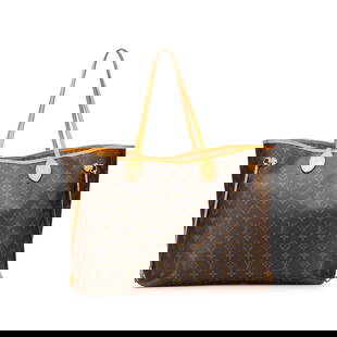 Louis Vuitton Monogram Neverfull GM Tote Bag Brown Canvas: Louis Vuitton Monogram Neverfull GM Tote Bag Brown Canvas This Louis Vuitton Monogram Neverfull GM is a stylish and practical tote crafted from durable monogram canvas with vachetta leather trim. It f