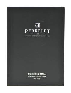 Perrelet Turbine Diver Cal 331 Manual Booklet for Collectors: Perrelet Turbine Diver Cal 331 Manual Booklet for Collectors Discover the Perrelet Turbine Diver Cal 331 Booklet Manual Blank, a must-have for enthusiasts of fine timepieces. This manual is designed s
