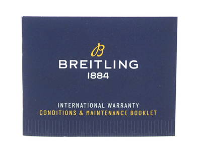 Breitling International Warranty Manual for Timepieces: Breitling International Warranty Manual for Timepieces This Breitling International Warranty Booklet Manual is essential for any owner of a Breitling timepiece. It provides important warranty informat