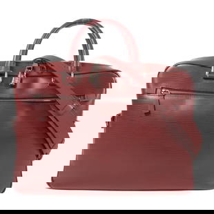 Louis Vuitton Porte 2 Way Shoulder Bag M54040 Epi Leather Red: Louis Vuitton Porte 2 Way Shoulder Bag M54040 Epi Leather Red This exquisite Louis Vuitton Porte 2 Way Shoulder Bag showcases a stunning red Epi leather construction, perfect for adding a pop of color
