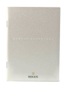 Rolex Oyster Perpetual 2005 Manual Booklet for Watch Collectors: Rolex Oyster Perpetual 2005 Manual Booklet for Watch Collectors This is a pre-owned Rolex Oyster Perpetual booklet manual from 2005, providing essential information about the model. Ideal for collecto