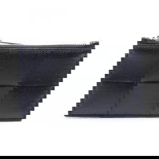 Bottega Veneta Cassette Black Leather Card Holder 2.95 x 4.52 x 0.39: Bottega Veneta Cassette Black Leather Card Holder 2.95 x 4.52 x 0.39 Introducing the Bottega Veneta Cassette Business Card Holder, a stylish and functional accessory crafted from premium leather. This