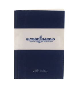 Ulysse Nardin GMT Big Date Manual Watch with Booklet: Ulysse Nardin GMT Big Date Manual Watch with Booklet Discover the Ulysse Nardin GMT Big Date, a sophisticated timepiece that combines functionality with elegance. This manual watch features a unique b