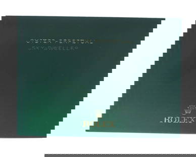 Rolex Sky-Dweller 2017 English Manual Booklet: Rolex Sky-Dweller 2017 English Manual Booklet This is a pre-owned manual for the Rolex Sky-Dweller, providing essential information and guidance for the model. This booklet is printed in English and i