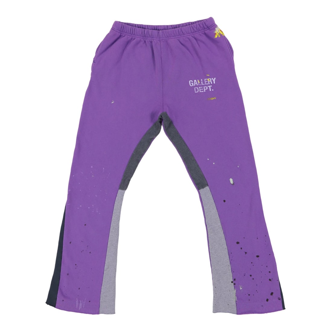 Gallery Dept. Vintage Purple Flare Sweatpants Extra Large: Gallery Dept. Vintage Purple Flare Sweatpants Extra Large Elevate your casual wardrobe with these Gallery Dept. Painted Vintage Purple Flare Sweatpants. Crafted for comfort and style, these sweatpants