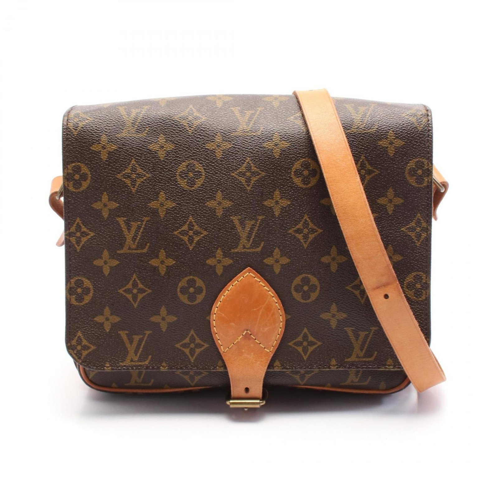 Louis Vuitton Cartesier GM Monogram Shoulder Bag Brown Coated Canvas for Women: Louis Vuitton Cartesier GM Monogram Shoulder Bag Brown Coated Canvas for Women Introducing the Louis Vuitton Cartesier GM Shoulder Bag, a stylish and functional accessory perfect for any woman's wardr