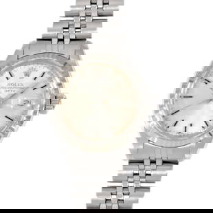 Rolex 6917 Oyster Perpetual Date Automatic Silver Dial Women's Watch: Rolex 6917 Oyster Perpetual Date Automatic Silver Dial Women's Watch This exquisite Rolex Oyster Perpetual Date watch is designed for women, featuring a stunning silver dial that complements its elega