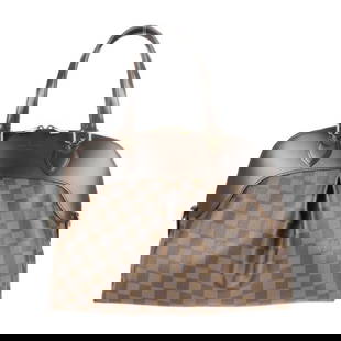 Louis Vuitton Salvi Handbag N41399 Brown Damier Canvas 27cm x 33cm x 14cm: Louis Vuitton Salvi Handbag N41399 Brown Damier Canvas 27cm x 33cm x 14cm The Louis Vuitton Salvi Handbag is a stylish and versatile accessory perfect for both men and women. Crafted from premium Dami