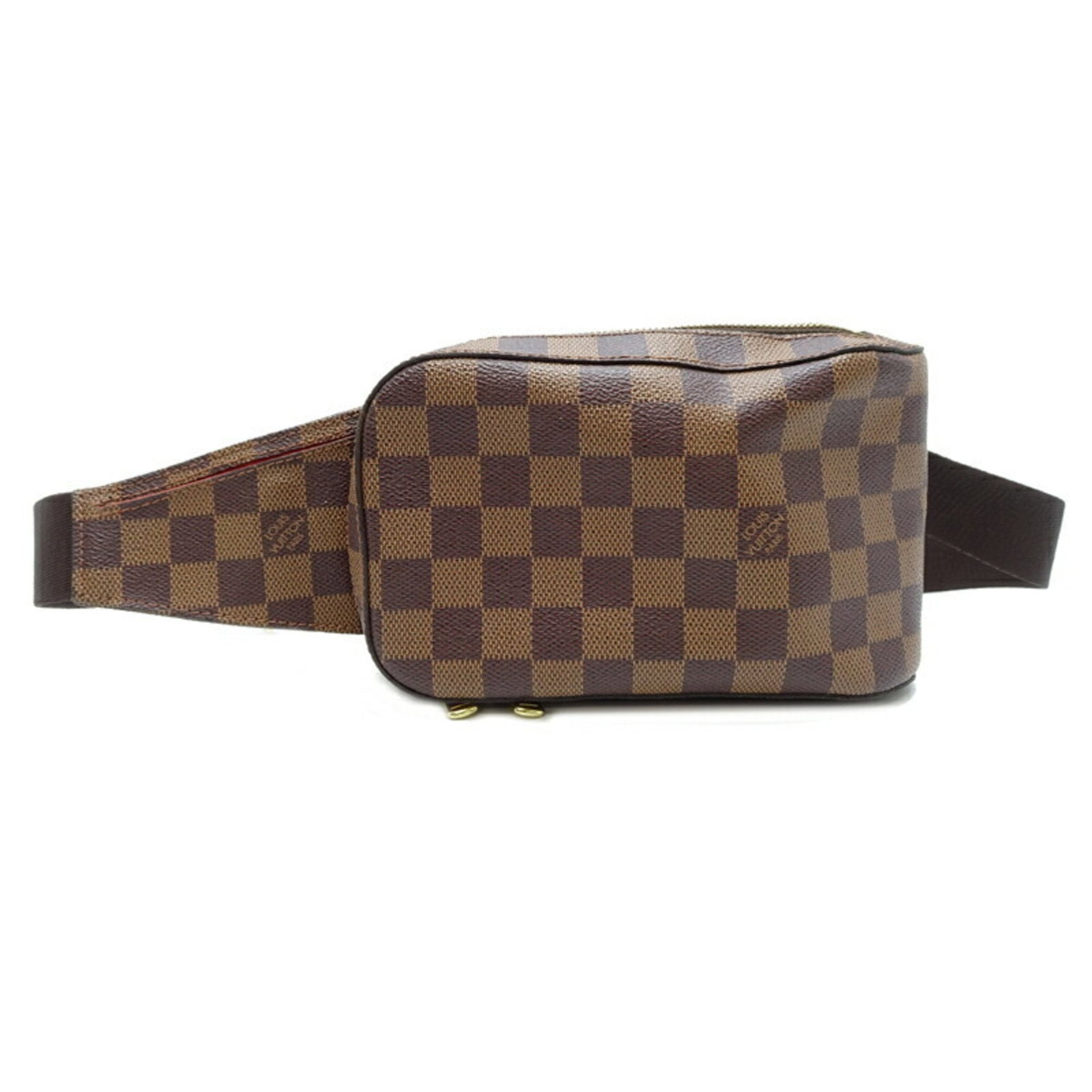 Louis Vuitton Geronimos Sling Bag N51994 Damier Canvas Brown 19cm x 12cm x 4cm: Louis Vuitton Geronimos Sling Bag N51994 Damier Canvas Brown 19cm x 12cm x 4cm Discover the Louis Vuitton Geronimos Body Bag, a versatile sling bag designed for both men and women. Crafted from high-q