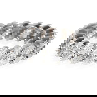 14K White Gold 5 CTW Lab-Grown Diamond Wedding Band: 14K White Gold 5 CTW Lab-Grown Diamond Wedding Band This exquisite Lab-Grown Diamond Wedding Band is crafted in 14K White Gold, featuring a stunning oval shape. The band showcases a total carat weight
