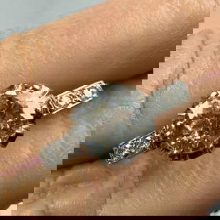 Stunning 1.11 Ct Art Deco Platinum Diamond Ring Size 8: Stunning 1.11 Ct Art Deco Platinum Diamond Ring Size 8 This exquisite Art Deco Diamond Ring features a stunning center diamond weighing approximately 1.01 Ct, graded G color with I1 clarity. The ring