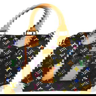 Louis Vuitton Black Monogram Multicolor Speedy 30 Handbag M92642: Louis Vuitton Black Monogram Multicolor Speedy 30 Handbag M92642 The Louis Vuitton Black Monogram Multicolor Speedy 30 Handbag is a stylish accessory perfect for casual occasions. Crafted from monogra