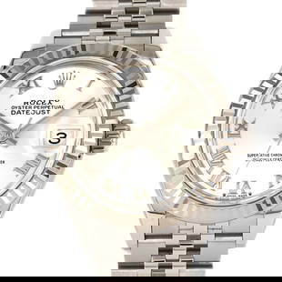 Rolex Datejust 279174 Women's Automatic Watch in Stainless Steel and White Gold: Rolex Datejust 279174 Women's Automatic Watch in Stainless Steel and White Gold This exquisite Rolex Datejust wristwatch is designed for women, featuring a luxurious combination of stainless steel and