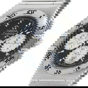 OMEGA Constellation Chronograph 1542.40 Stainless Steel Men's Watch 37mm: OMEGA Constellation Chronograph 1542.40 Stainless Steel Men's Watch 37mm The OMEGA Constellation Chronograph is a stylish and functional men's watch that combines elegance with performance. Crafted fr