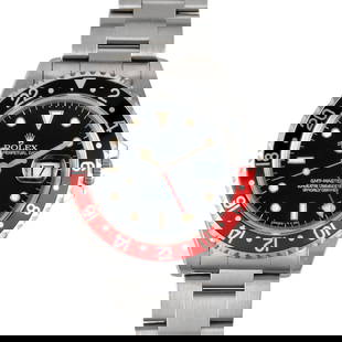 Rolex 16710 GMT Master II Automatic Men's Watch Black Dial 40mm Stainless Steel: Rolex 16710 GMT Master II Automatic Men's Watch Black Dial 40mm Stainless Steel Presenting the iconic Rolex 16710 GMT Master II, a sophisticated automatic wristwatch manufactured in 1996. This men's t