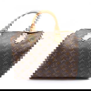 Louis Vuitton Speedy 30 Brown Monogram Handbag Coated Canvas Women M41526: Louis Vuitton Speedy 30 Brown Monogram Handbag Coated Canvas Women M41526 This authentic Louis Vuitton Speedy 30 Handbag is crafted from durable coated canvas in a classic brown Monogram pattern, idea
