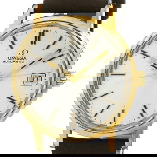 Vintage Omega Geneve 166.0163 Gold Plated Automatic Watch 35mm: Vintage Omega Geneve 166.0163 Gold Plated Automatic Watch 35mm This Vintage OMEGA Geneve Cal 1010 Gold Plated Automatic Watch is a classic timepiece designed for men, perfect for dress and formal occa