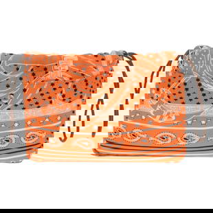 Hermes Foorby 20 Silk Pouch Bag-in-Bag Orange 2016 Model: Hermes Foorby 20 Silk Pouch Bag-in-Bag Orange 2016 Model Introducing the exquisite Hermes Foorby 20 Bag-in-Bag Pouch, a stunning accessory crafted from luxurious silk in a vibrant Feu (Orange) color.