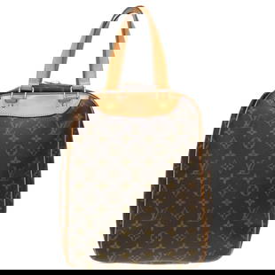 Louis Vuitton Monogram Excursion Handbag M41450 Brown 32cm x 25cm x 11cm: Louis Vuitton Monogram Excursion Handbag M41450 Brown 32cm x 25cm x 11cm Introducing the Louis Vuitton Monogram Excursion Handbag, a timeless accessory that combines elegance and functionality. Crafte