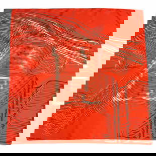 Hermes Carre 90 Scarf Muffler Orange 100% Silk 90cm x 90cm: Hermes Carre 90 Scarf Muffler Orange 100% Silk 90cm x 90cm Elevate your accessory collection with this stunning Hermes Carre 90 Scarf Muffler featuring a vibrant orange hue. Crafted from 100% silk, th