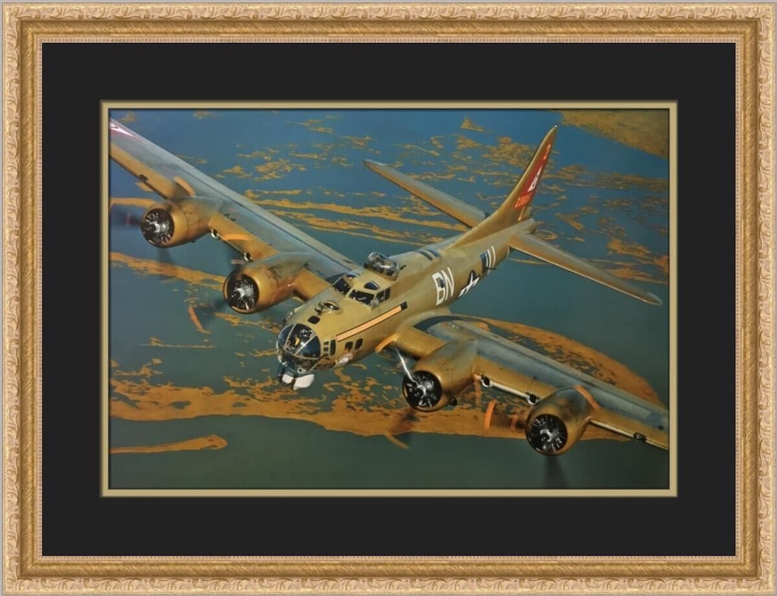 Flying Fortress B 17 Bomber Alarm Clock