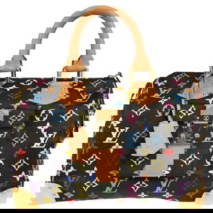 Louis Vuitton Black Multicolor Monogram Speedy 30 Handbag M92642: Louis Vuitton Black Multicolor Monogram Speedy 30 Handbag M92642 Elevate your style with the Louis Vuitton Black Monogram Multicolor Speedy 30 Handbag. This chic medium-sized handbag features a striki