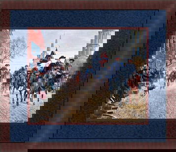 Mort Kunstler Civil War Print Robert E Lee Framed 15 x 18: Mort Kunstler Civil War Print Robert E Lee Framed 15 x 18 This captivating print by artist Mort Kunstler depicts the iconic scene of Robert E. Lee at Fredericksburg, capturing a significant moment in