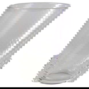 Signed Antique Steuben MCM Art Glass Vase C1930: Signed Antique Steuben MCM Art Glass Vase C1930 Discover a stunning piece of history with this Antique Steuben Mid-Century Modern Art Glass Vase, signed and dating back to circa 1930. This exquisite v