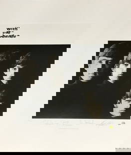 The Beatles With The Beatles Facsimile Signed Limited Edition Lithograph: The Beatles With The Beatles Facsimile Signed Limited Edition Lithograph This stunning facsimile signed lithograph features the iconic album cover art of "With The Beatles" by the legendary band The B
