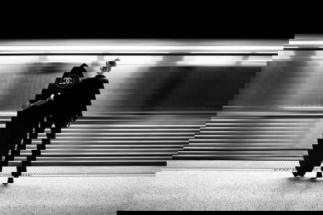 Brendan North Subway Surfer Photography Limited Edition of 7 24 x 36: Brendan North Subway Surfer Photography Limited Edition of 7 24 x 36 Introducing "Subway Surfer," a striking piece of photography by renowned artist Brendan North. This artwork, measuring 24" x 36" (6