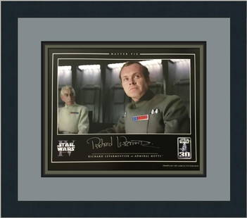 Admiral Motti Signed 8x10 Photo Custom Framed Star Wars IV Celebration: Admiral Motti Signed 8x10 Photo Custom Framed Star Wars IV Celebration Celebrate the legacy of the Star Wars franchise with this custom framed, signed cardstock photograph featuring Admiral Motti, por