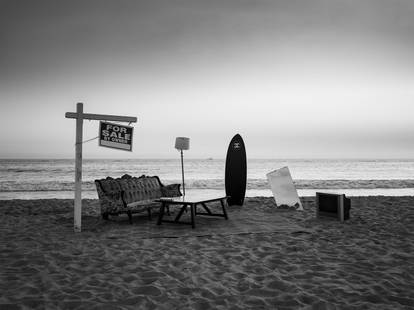 Brendan North Beach House Photography Limited Edition 27 x 36 4/7: Brendan North Beach House Photography Limited Edition 27 x 36 4/7 This stunning photography piece titled "Beach House" captures the essence of contemporary art through its vibrant imagery. Created by